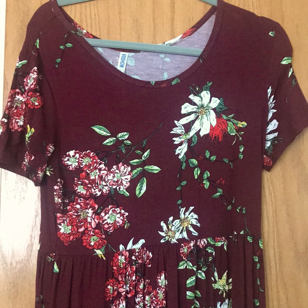 Short Sleeve Maxi Dress